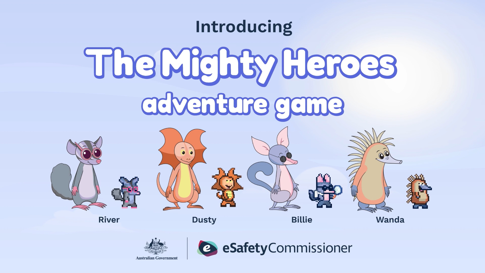 E-safety Mighty Heroes